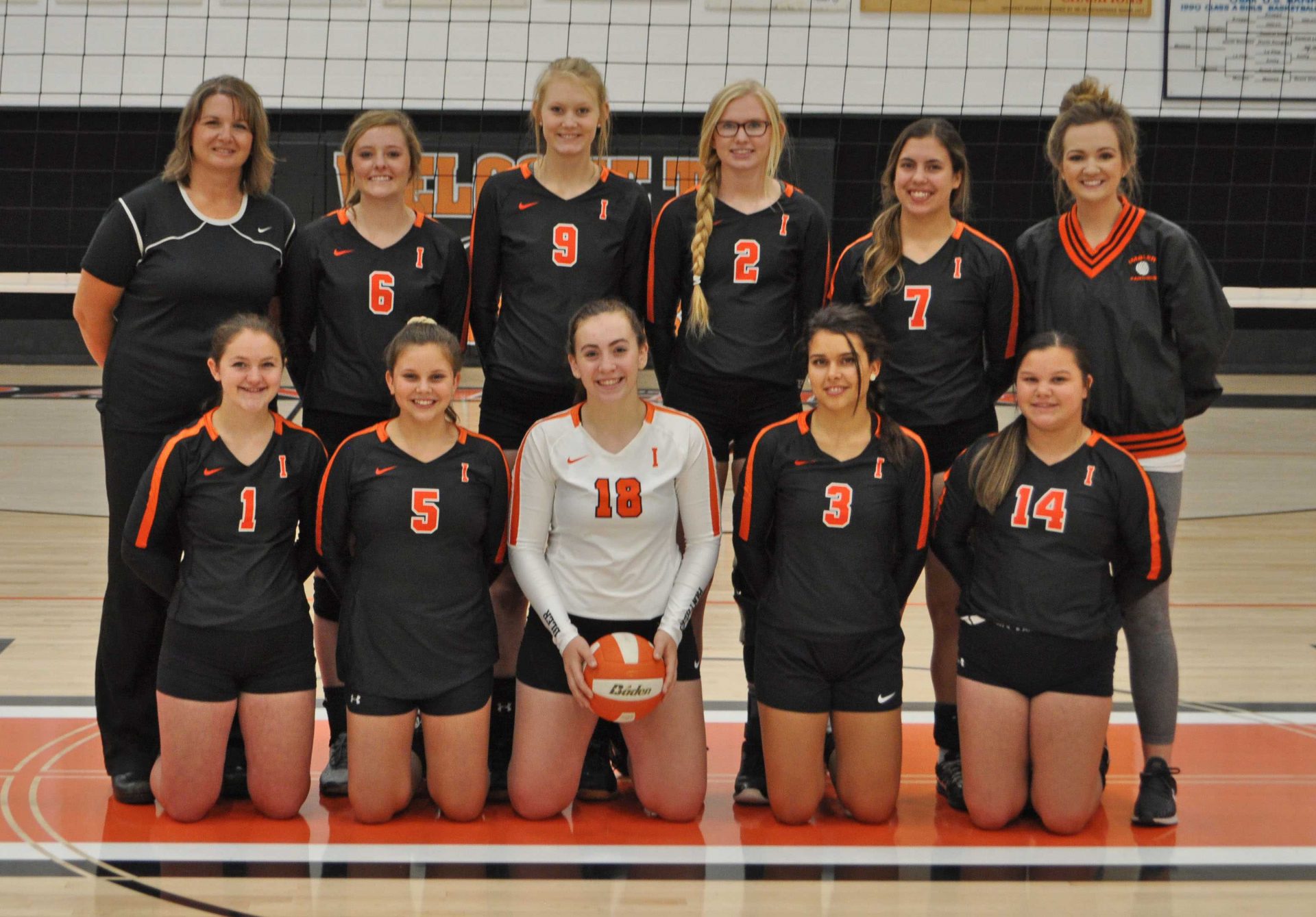 Imbler volleyball team named OSAA 1A team of the month for September